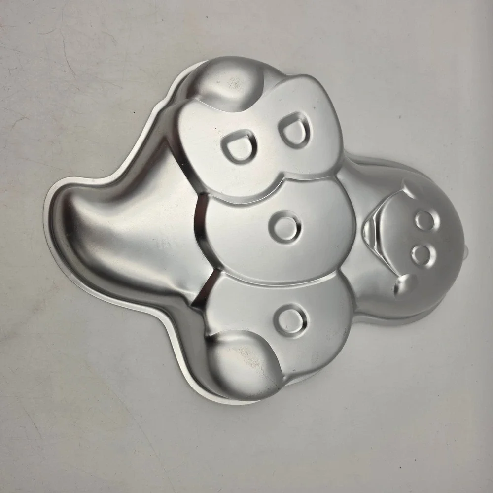 1988 Wilton BOO Ghost Halloween Cake Pan 2105-1031 NOS w/ Insert & Instructions